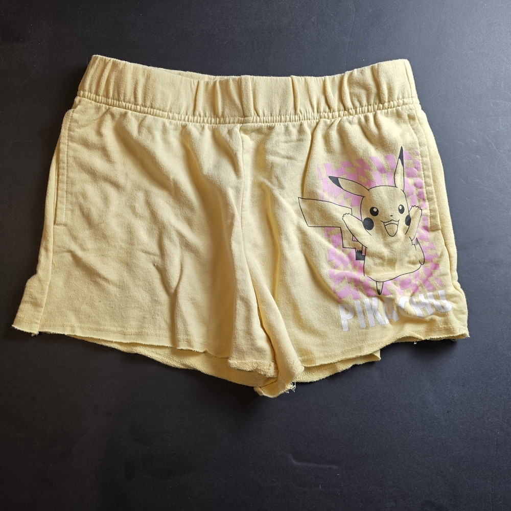 Yellow Pikachu Graphic Women’s Lounge Shorts
